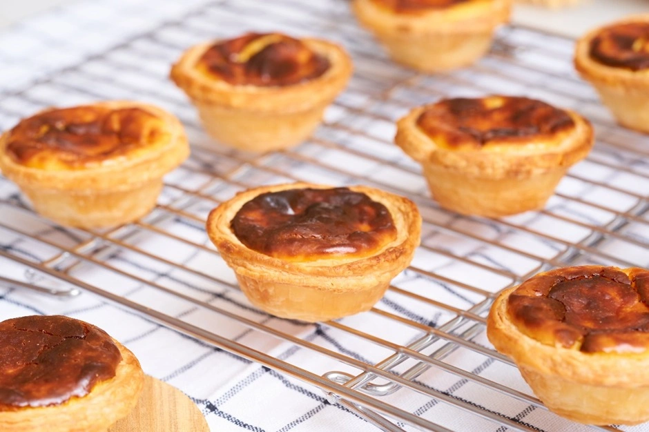 Cara-Membuat-Basque-Burnt-Cheesecake-Tart