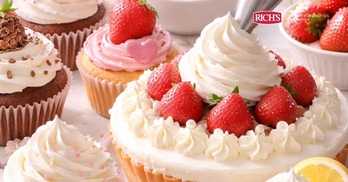 whipped cream untuk cup cake