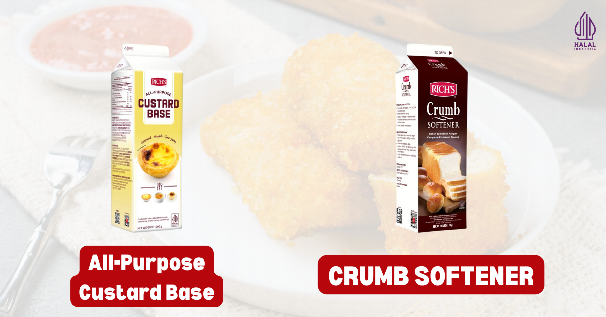 Rich’s All Purpose Custard Base dan RIch's Crumb softer