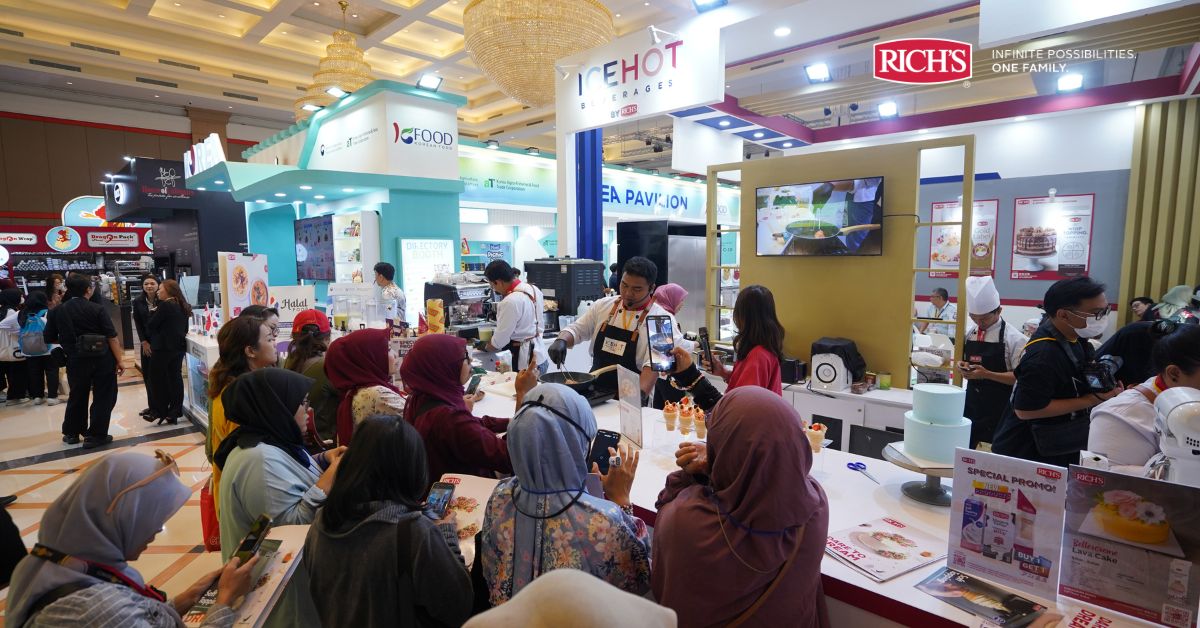 Keseruan Booth Rich Products Indonesia di BIFHEX 2026