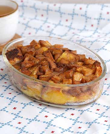 Resep Apple Bread Pudding Cover