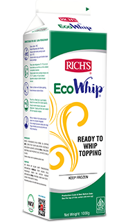 Ecowhip, whip cream non-dairy ekonomis untuk food service